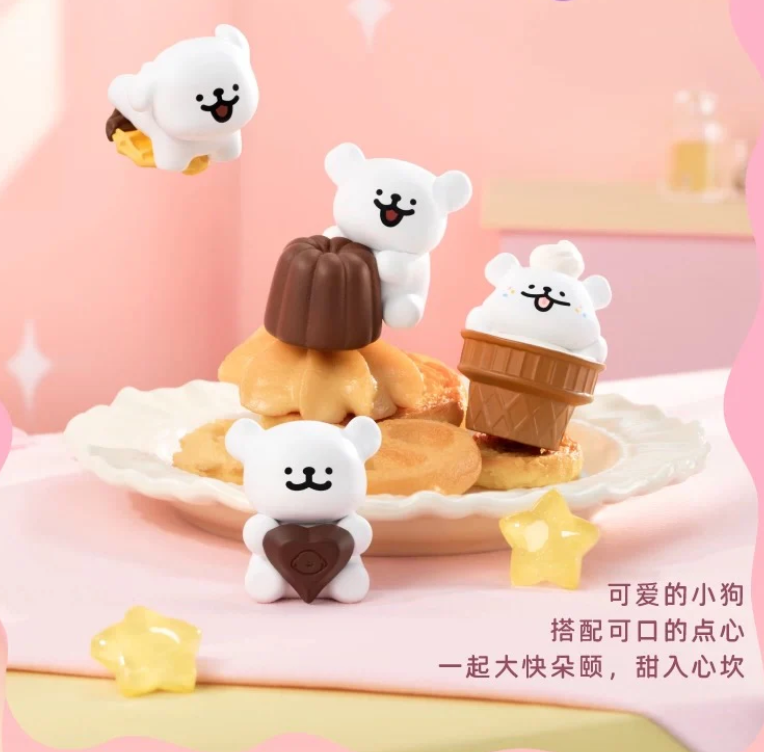 Maltese Sweet Puppy Face Bean toy doll