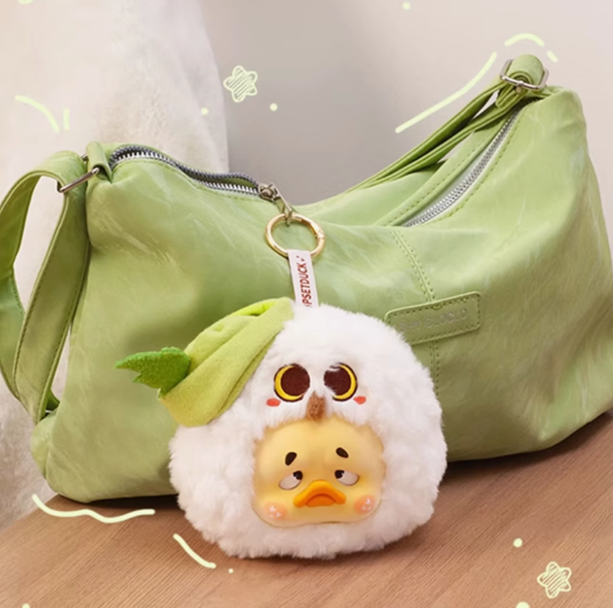 Upset Duck Fable Rebels Duck Plush Earphone Case toy doll