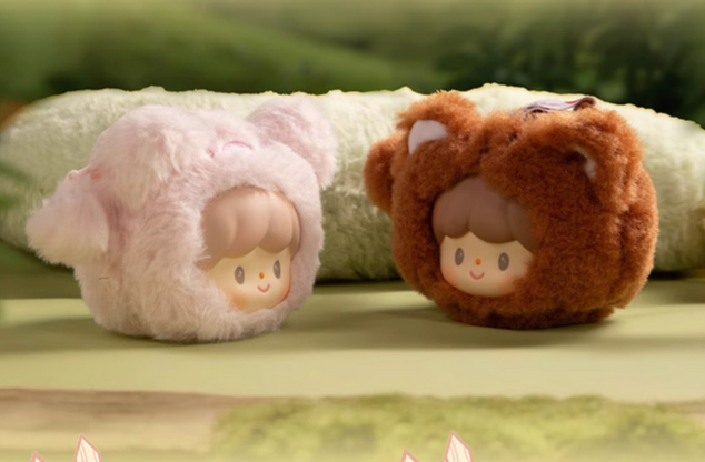 Zzoton Forest Concert Plush Headphone Bag toy doll