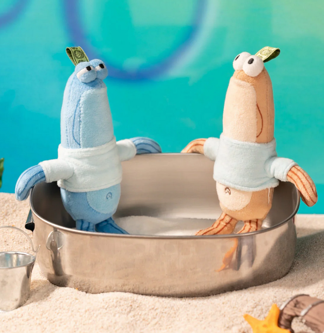 Bikini Bottom Buddies Whimsical Plush toy doll
