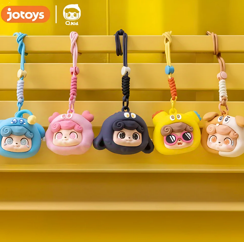 Q Kid Emotional Monsters Earphone Bag toy doll