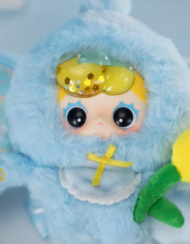 OO Baby Spring Flower Fortune Liquid Hair Plush toy doll