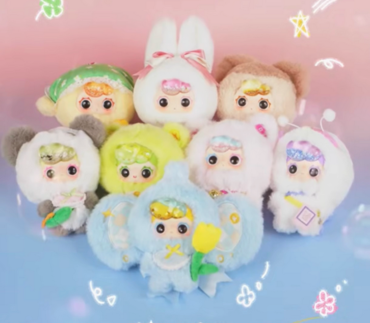 OO Baby Spring Flower Fortune Liquid Hair Plush toy doll