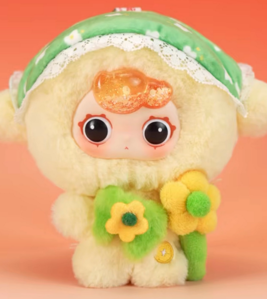 OO Baby Spring Flower Fortune Liquid Hair Plush toy doll