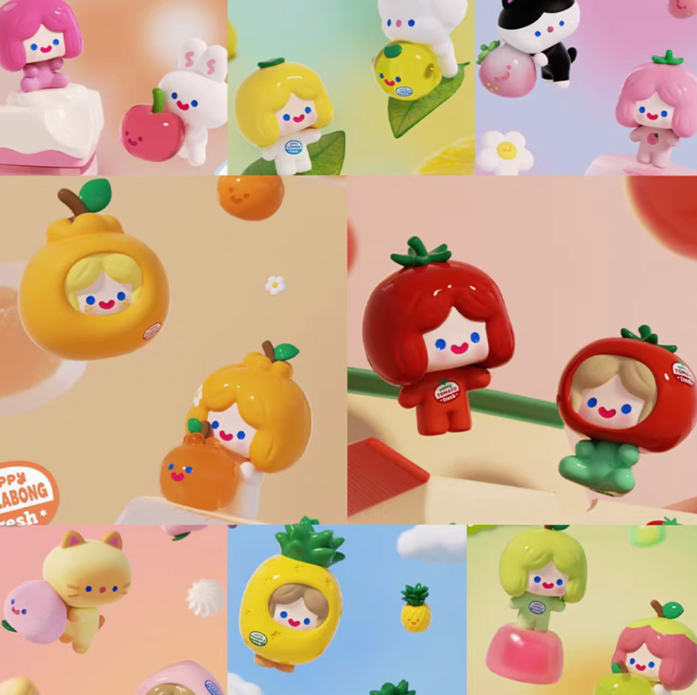 Rico Happy Friends with Me Everywhere Bean toy doll