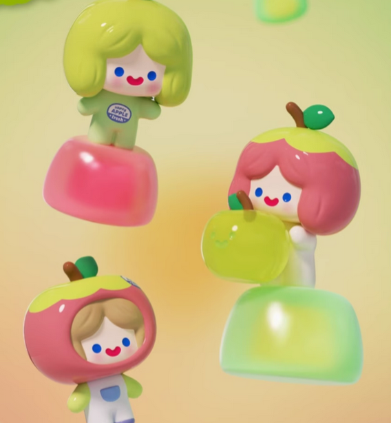 Rico Happy Friends with Me Everywhere Bean toy doll