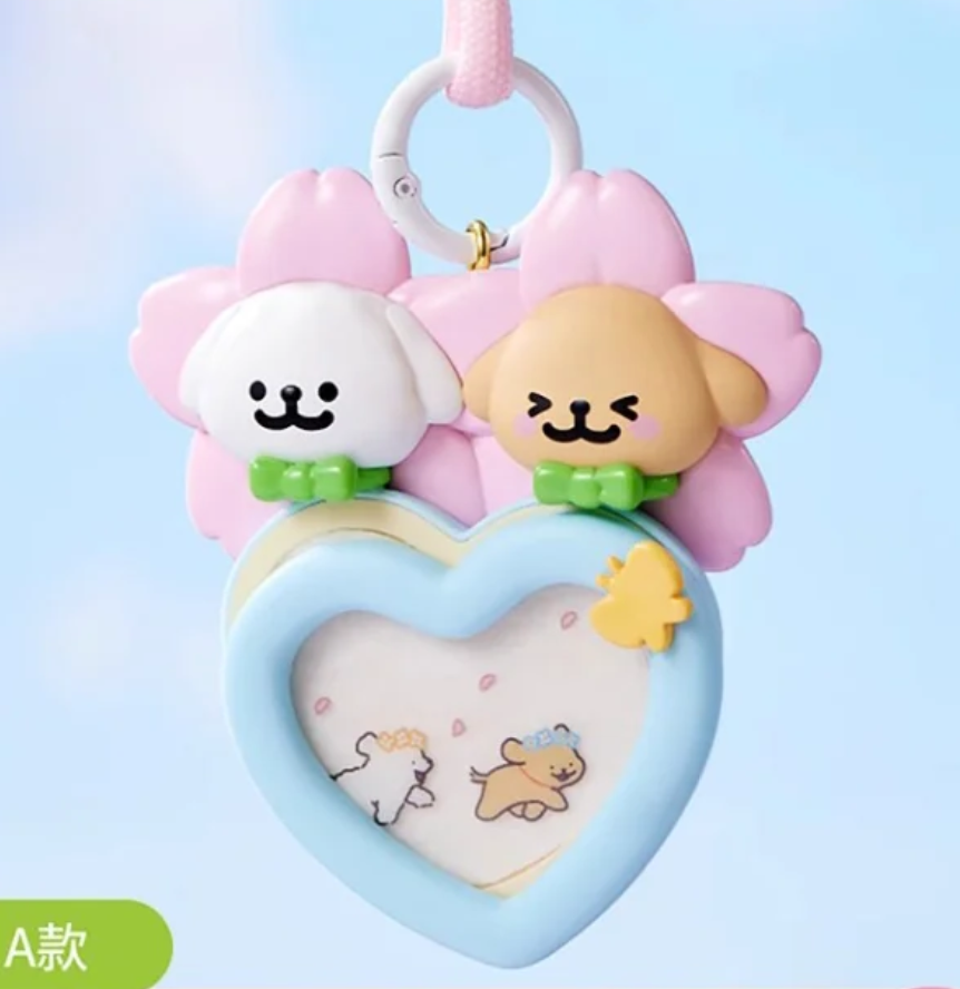 Maltese Dog Garden Series Car Air Freshener toy doll