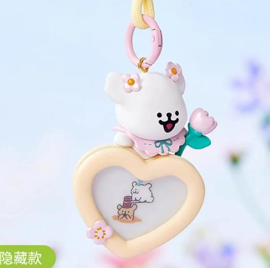 Maltese Dog Garden Series Car Air Freshener toy doll