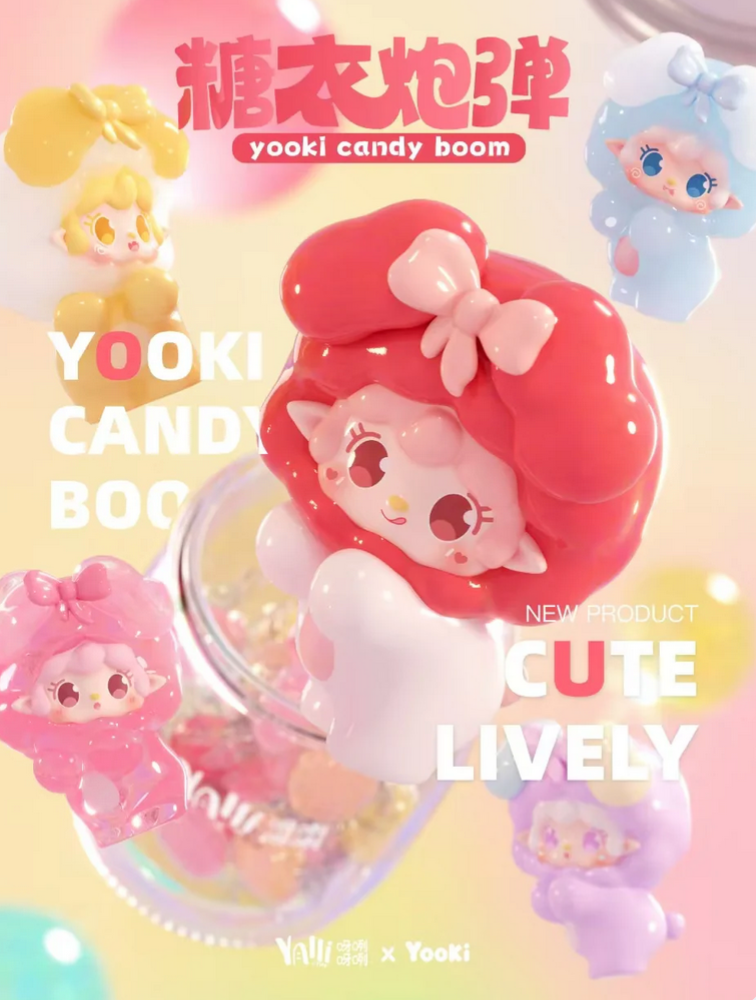 Yooki Candy Boom Bean toy doll