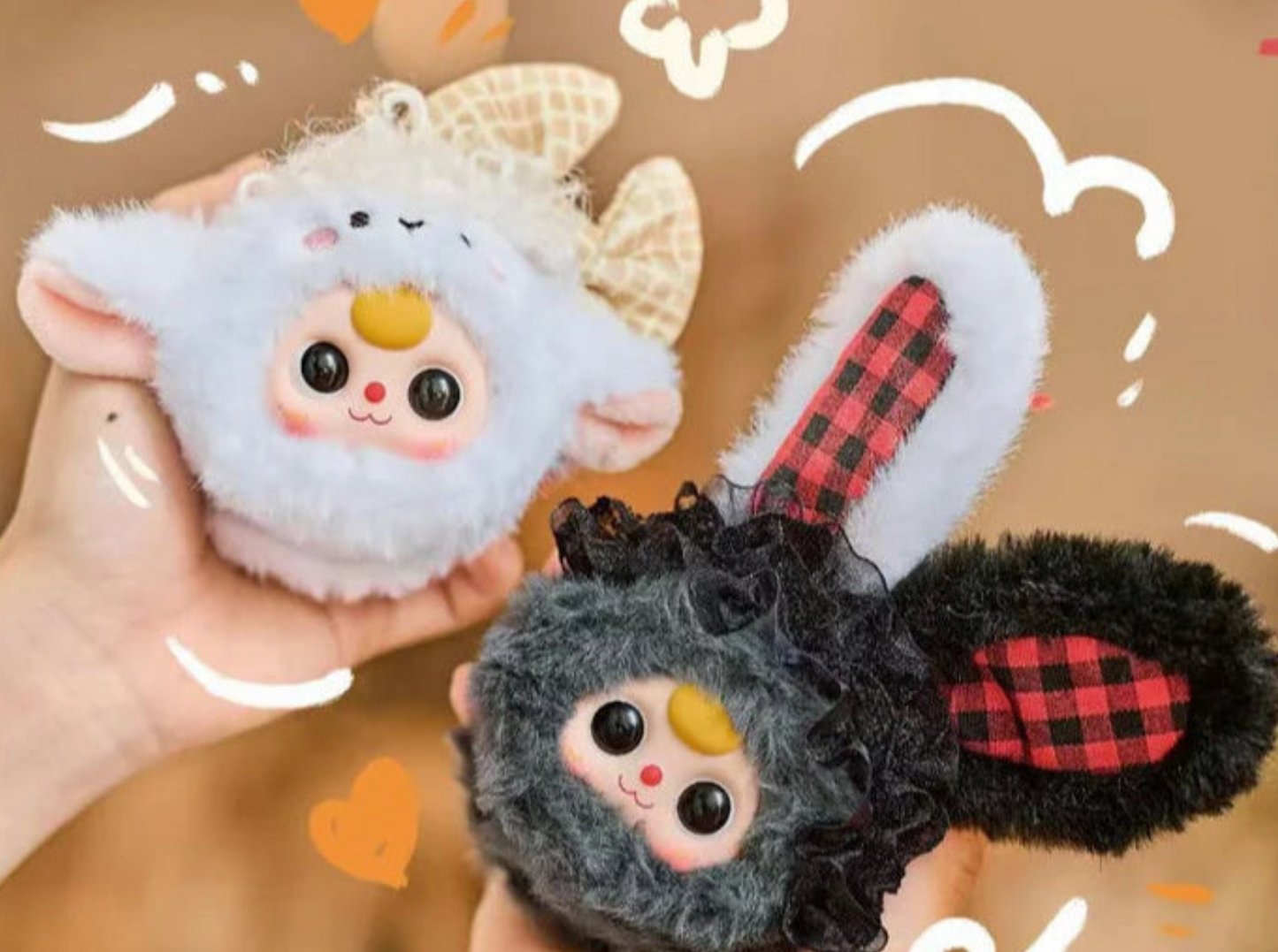 Baby Three Fairy Tale Vanity Mirror Plush toy doll
