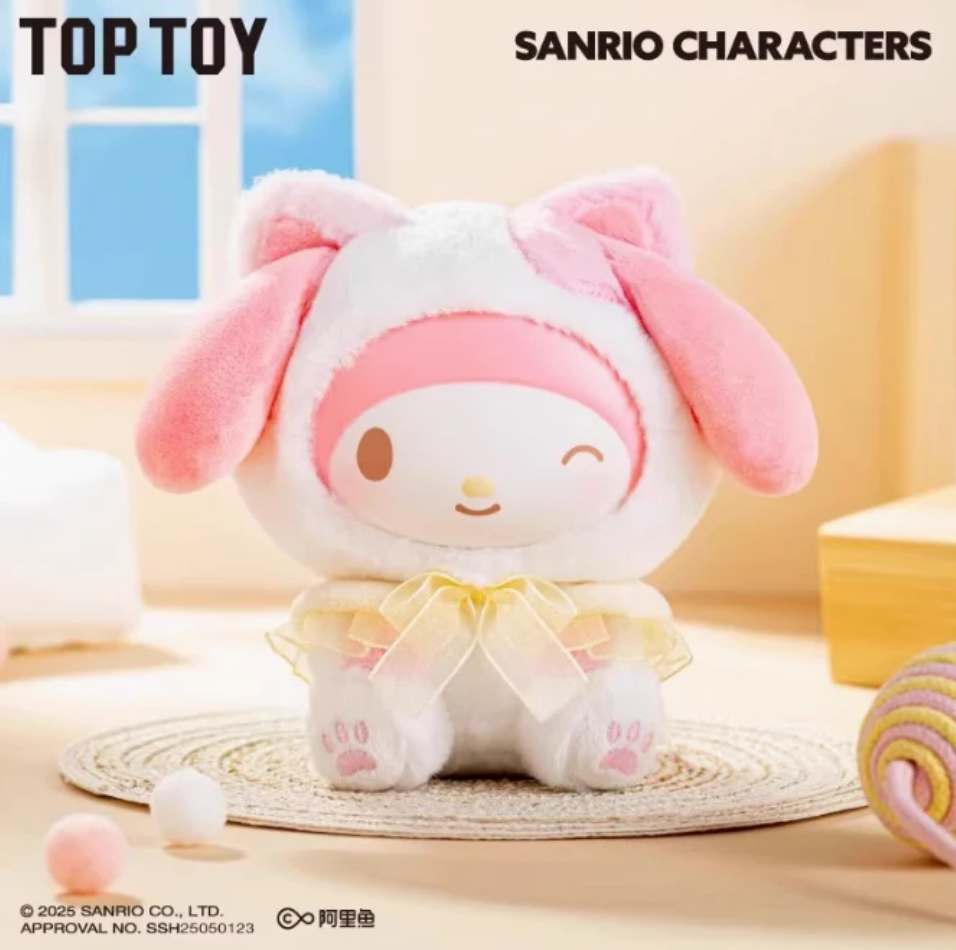 Sanrio Play With Kitten Plush toy doll