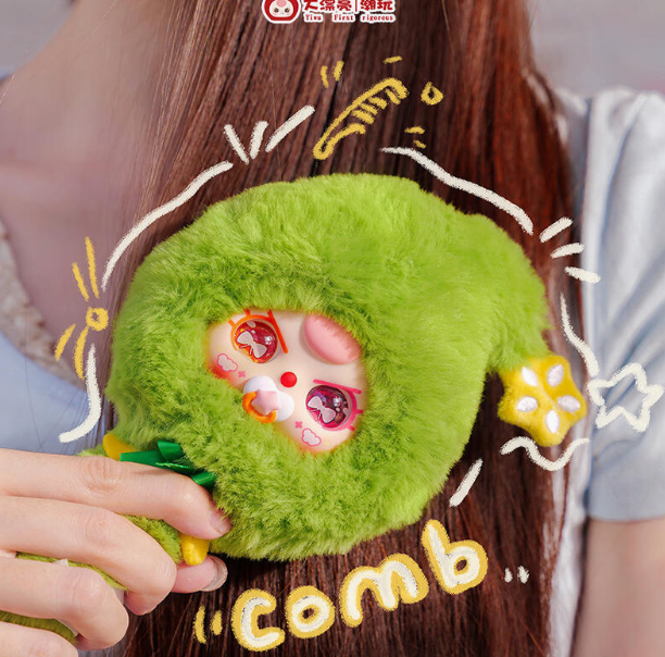 Baby Three Brush Your Hair Plush toy doll