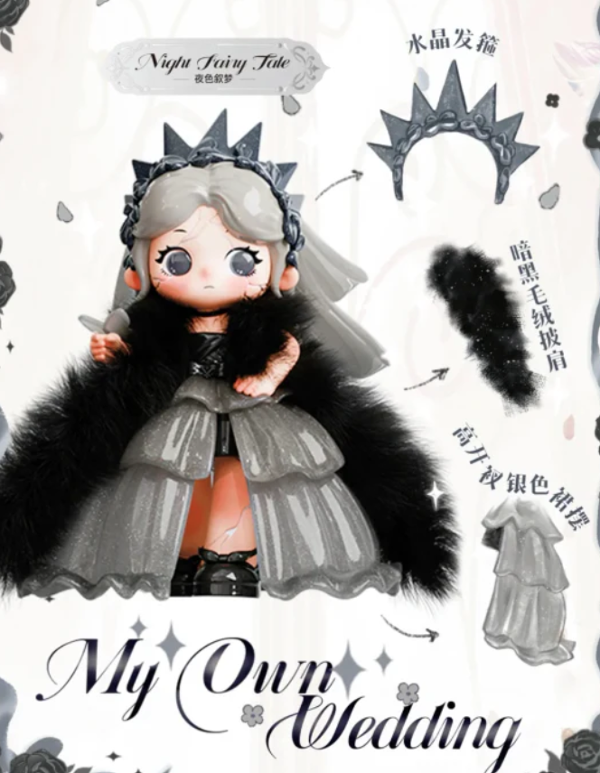 ZIYULI My Own Weeding toy doll