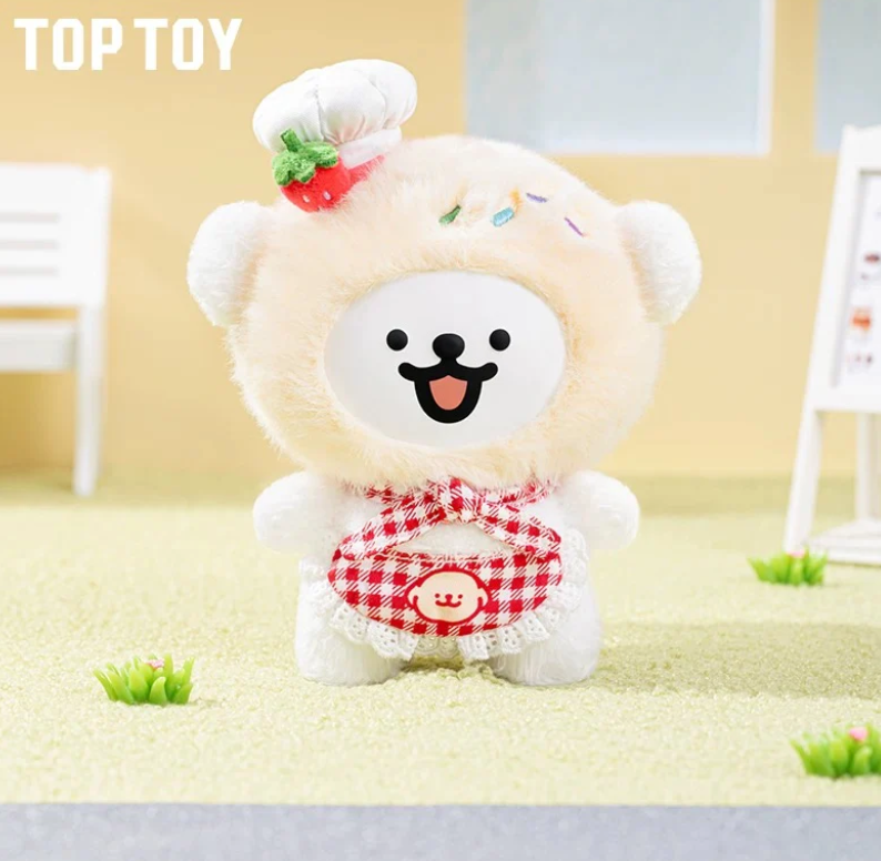 Maltese Dog Colorful Daily Plush Toy Doll