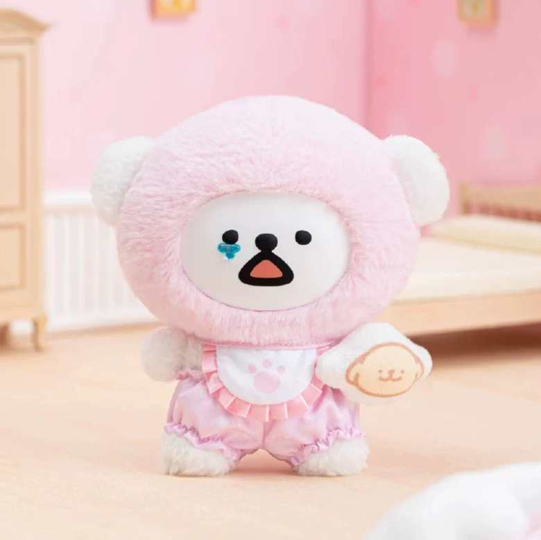 Maltese Dog Colorful Daily Plush Toy Doll