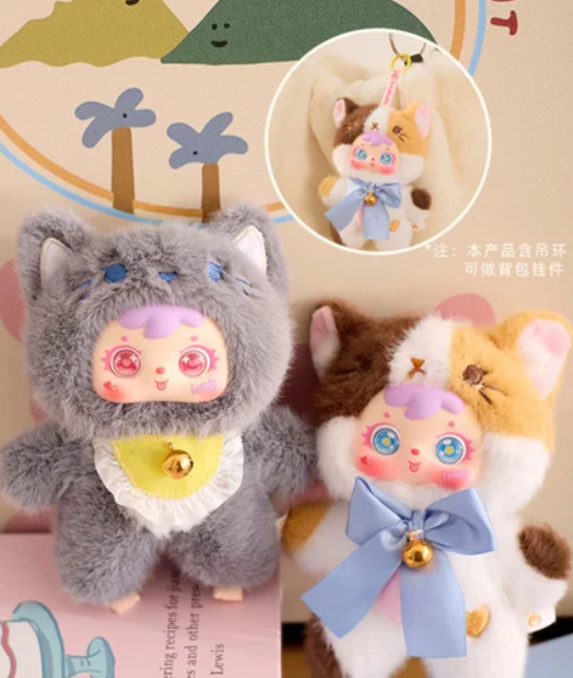 Samuel Tyke Three Little Cat Party Plush Toy Doll