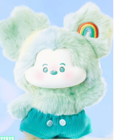 Mickey Head In Cloud Plush toy doll