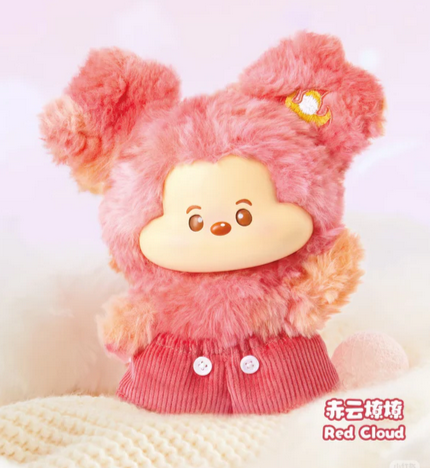 Mickey Head In Cloud Plush toy doll