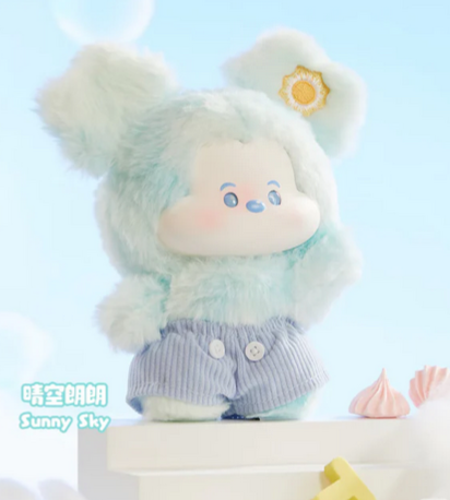 Mickey Head In Cloud Plush toy doll