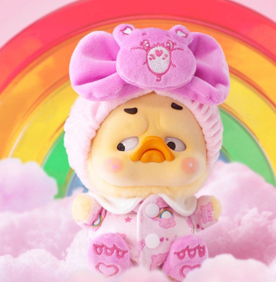 Upset Duck x Care Bears Plush toy doll