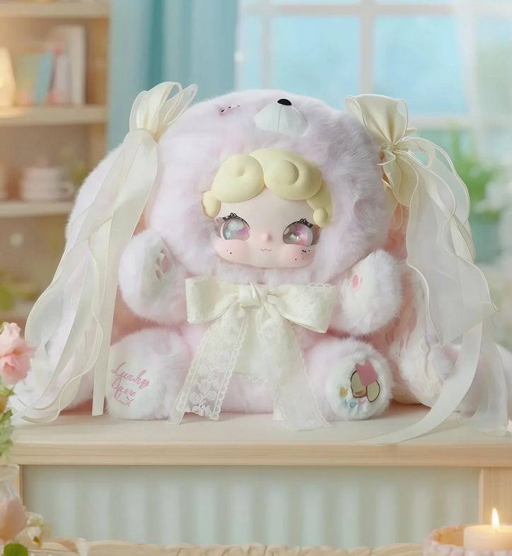 Lucky Deer Nai Sweet Tea Rabbit Liquid Eyes Plush 600% toy doll
