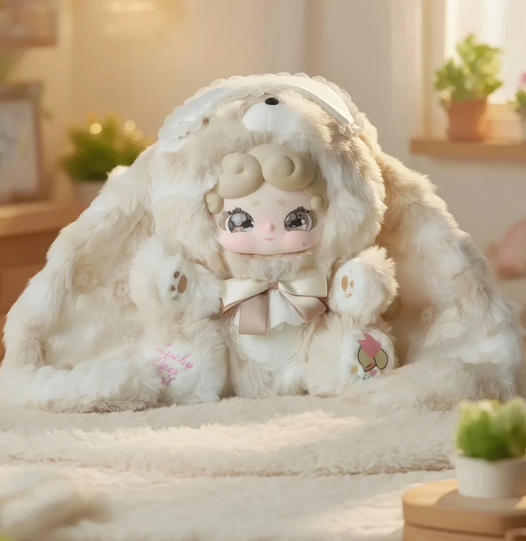 Lucky Deer Nai Sweet Tea Rabbit Liquid Eyes Plush 600% toy doll