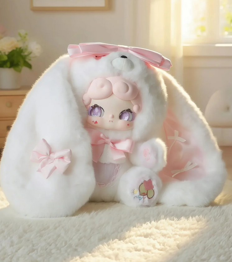 Lucky Deer Nai Sweet Tea Rabbit Liquid Eyes Plush 600% toy doll