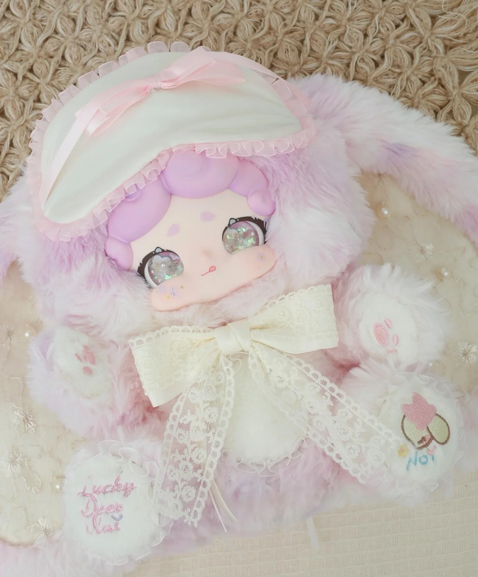 Lucky Deer Nai Sweet Tea Rabbit Liquid Eyes Plush 600% toy doll