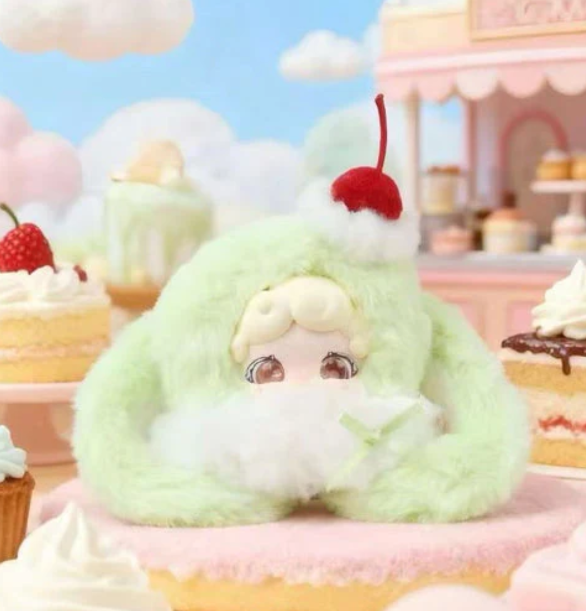 Lucky Deer Nai Rongrong Ice Plush Liquid Eyes toy doll