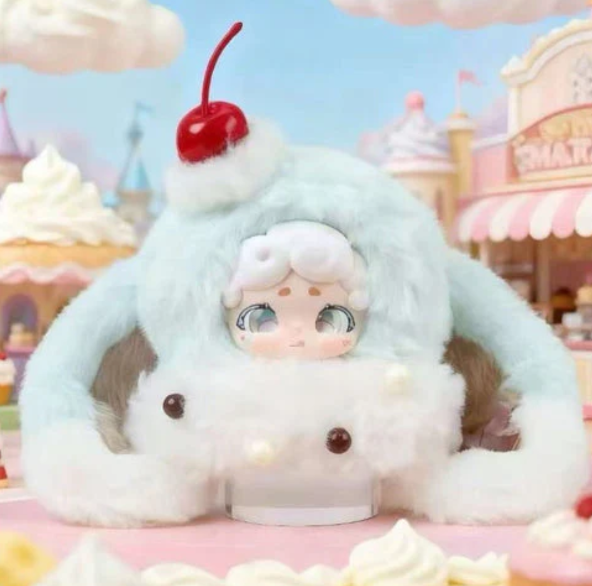 Lucky Deer Nai Rongrong Ice Plush Liquid Eyes toy doll