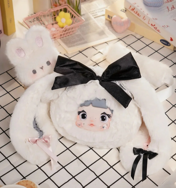 Nommi Cute Fluffy Bag Plush toy doll