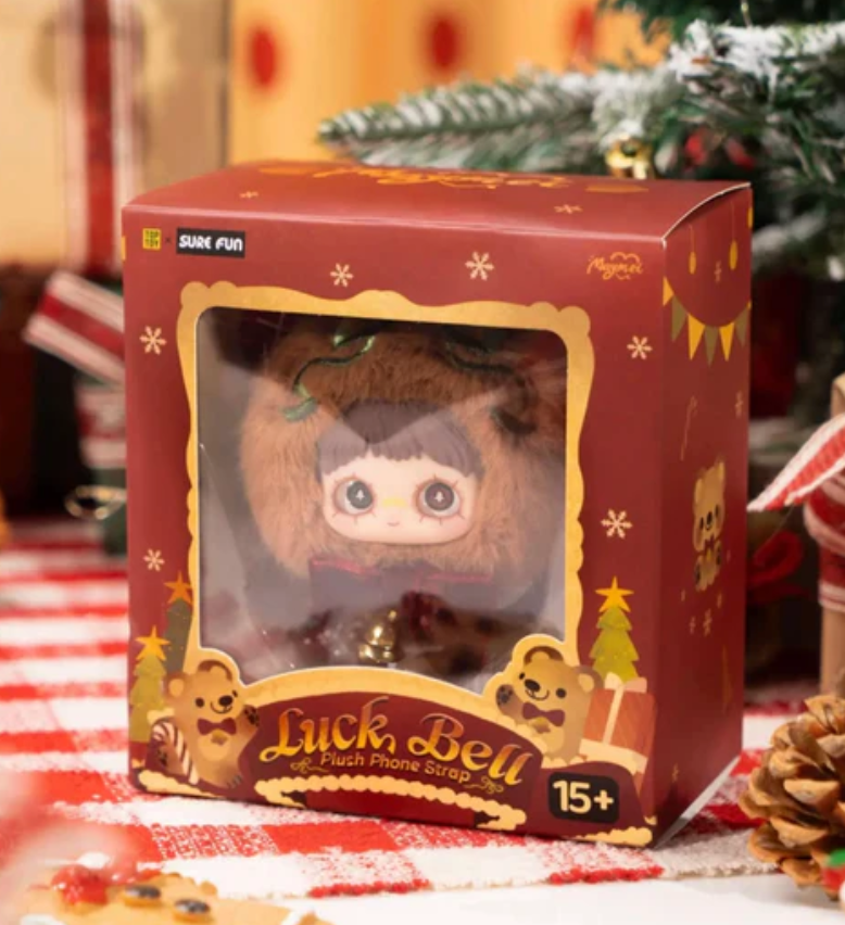 Maymei Luck Bell Plush Phone Strap toy doll