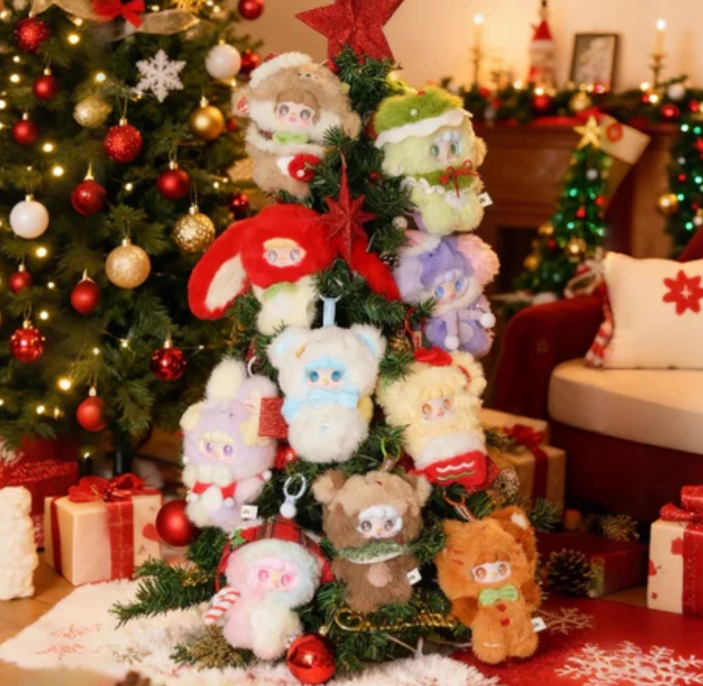 Yooki Christmas Jingle Bells Plush toy doll