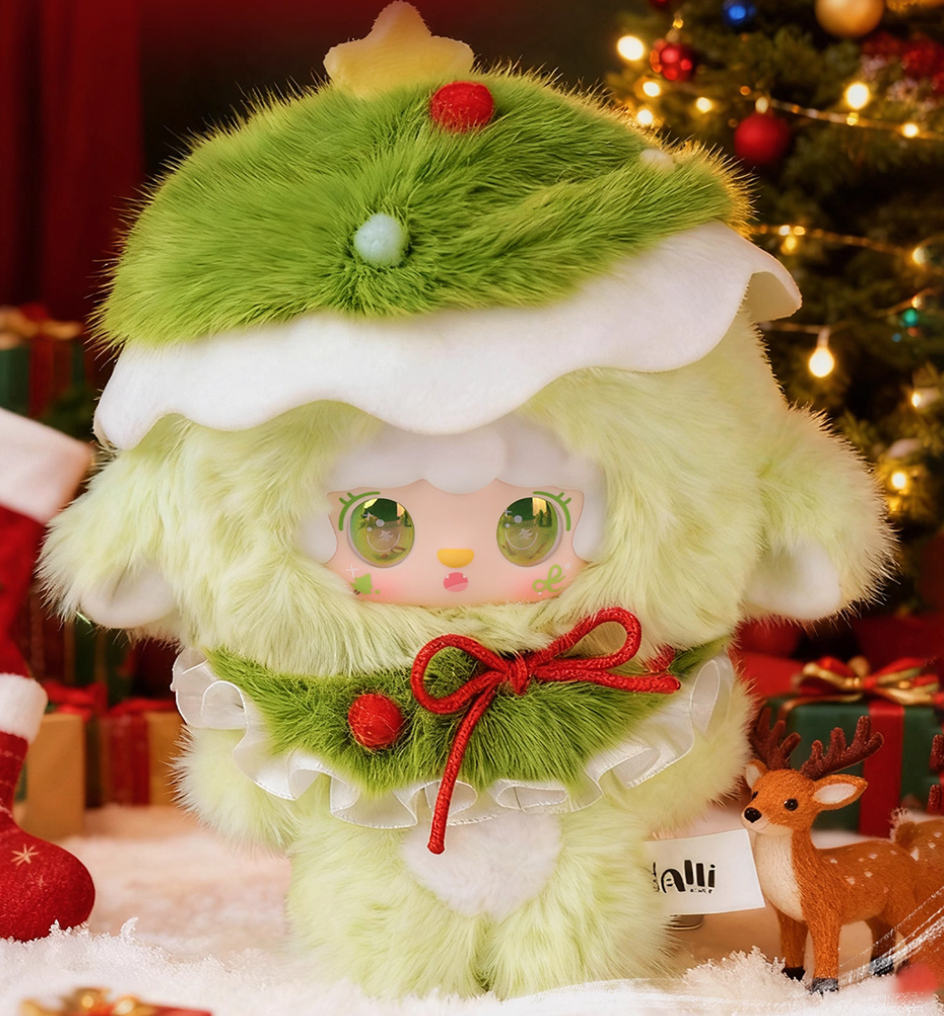 Yooki Christmas Jingle Bells Plush toy doll