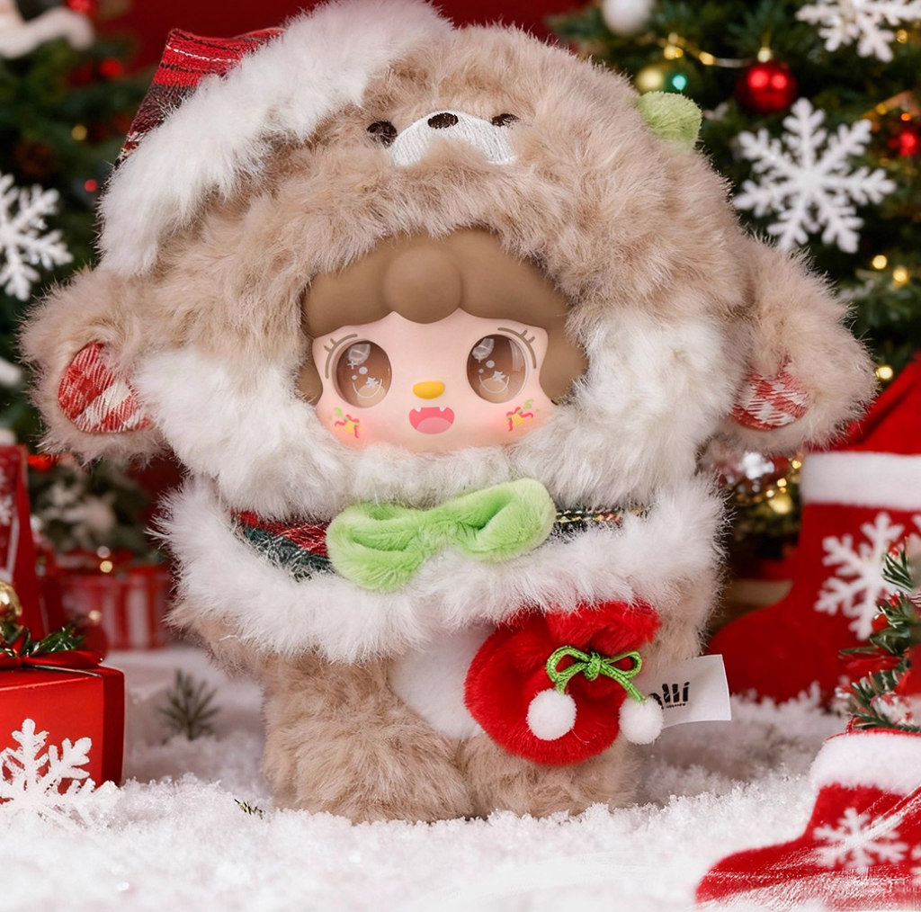 Yooki Christmas Jingle Bells Plush toy doll