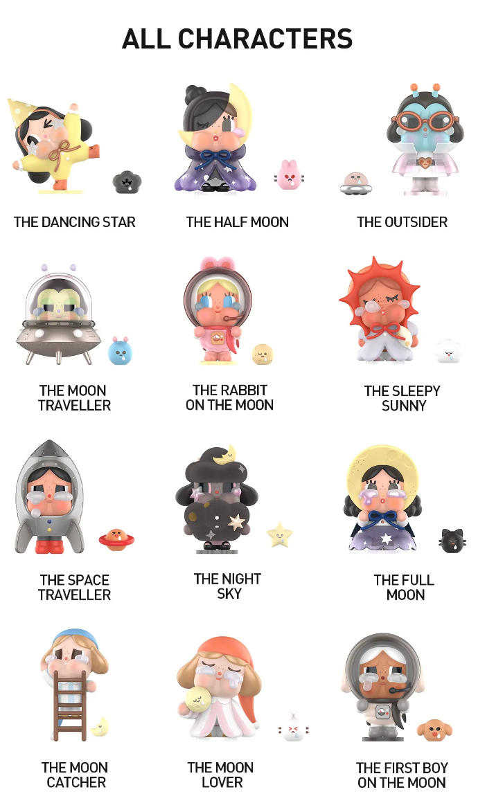 CRYBABY Crying to The Moon Figure toy doll