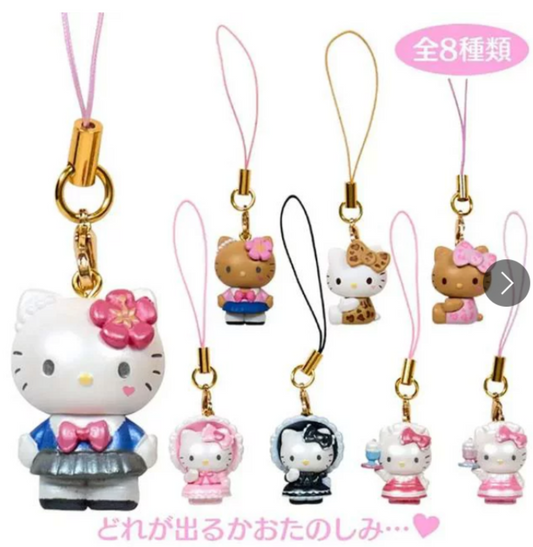 Hello Kitty Lolita Maid Keychain toy doll