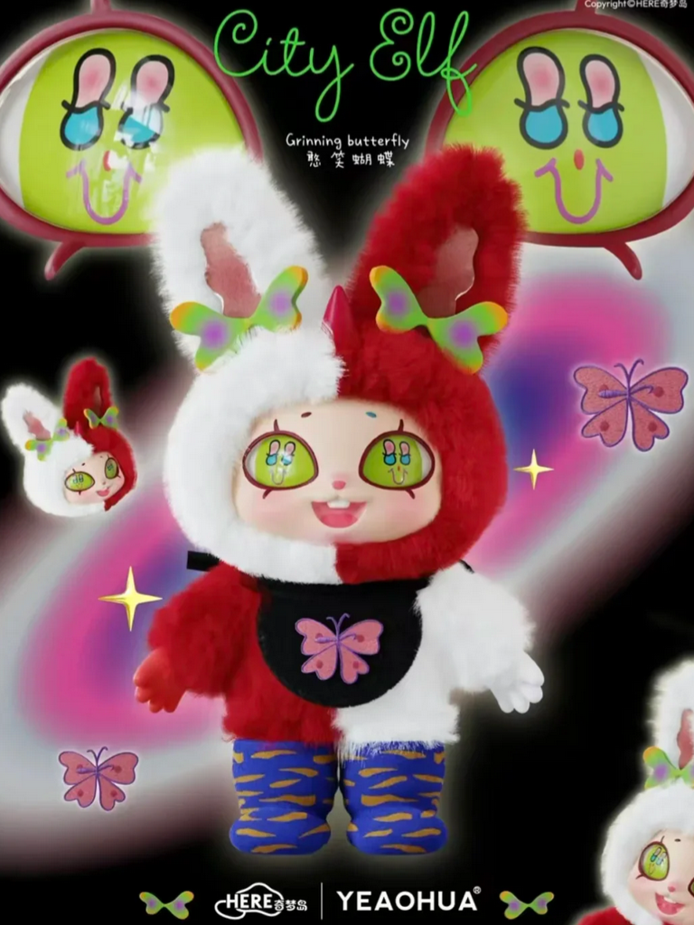 Xxinye-Urban Elf Serise Vinyl Plush toy doll