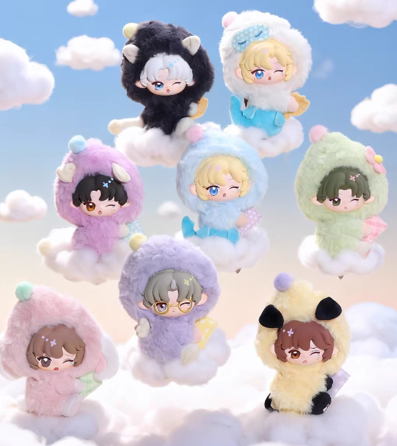 Sweet Dream Moment-The Falling Mermen Plush toy doll