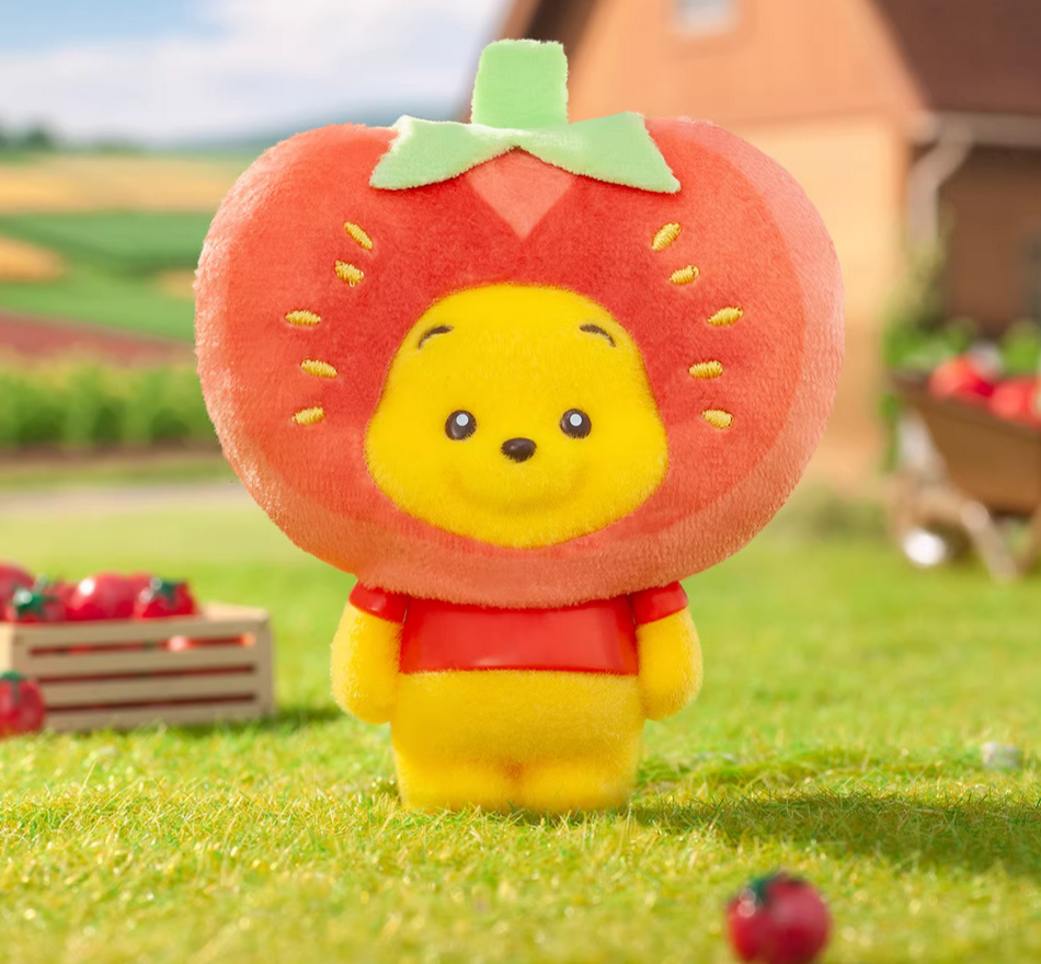 Winnie The Pooh Tiny Orchard Plush Keychain toy doll