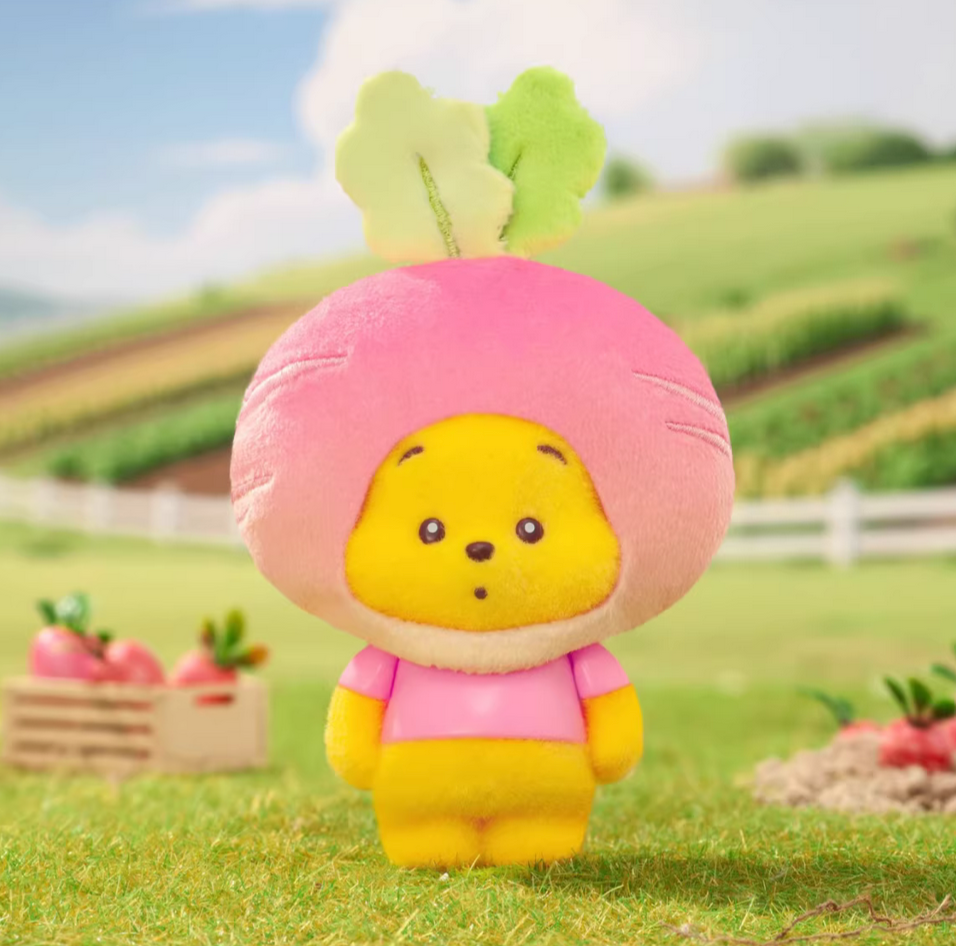 Winnie The Pooh Tiny Orchard Plush Keychain toy doll