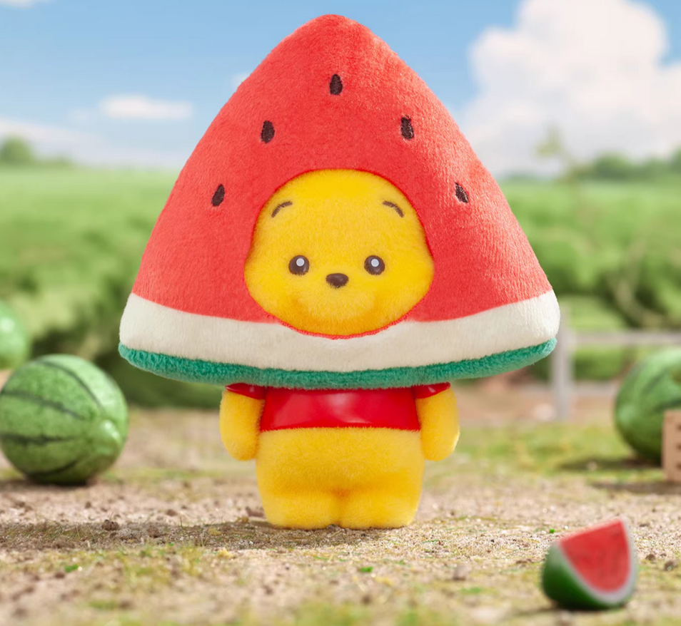 Winnie The Pooh Tiny Orchard Plush Keychain toy doll