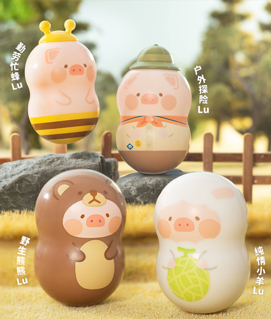 LULU PIG Tumbler Toy Doll
