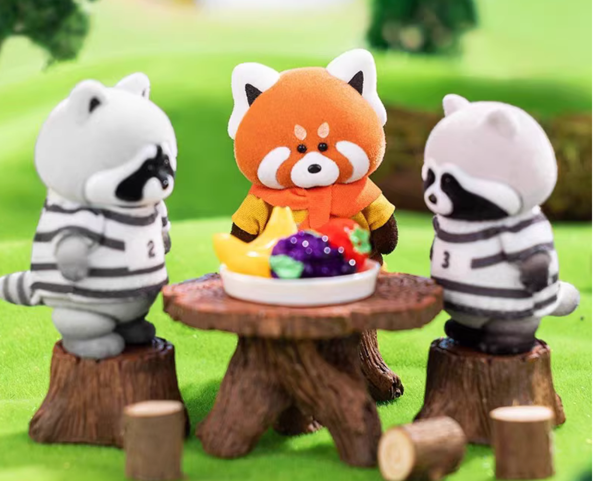 Tiger's Forest Neighbour Fuzzy Bean Toy Doll
