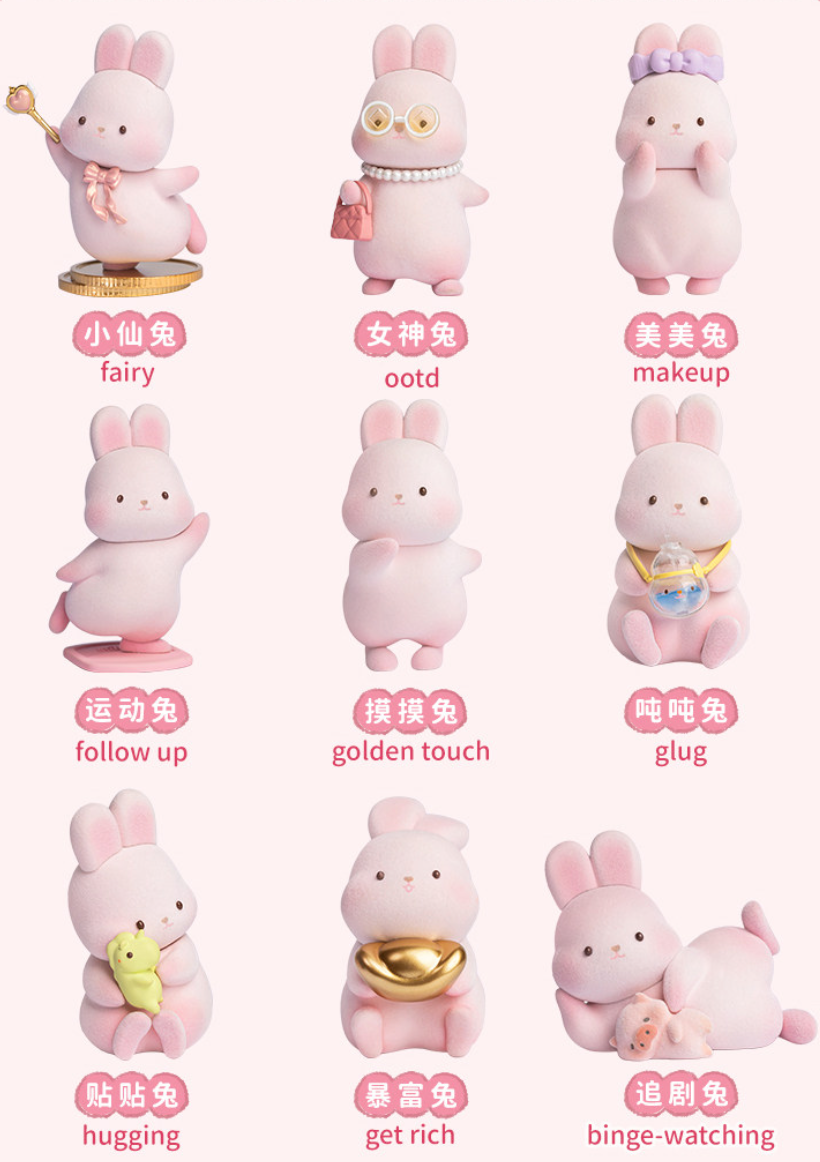 Momo Bunny Daily Figure Toy Doll