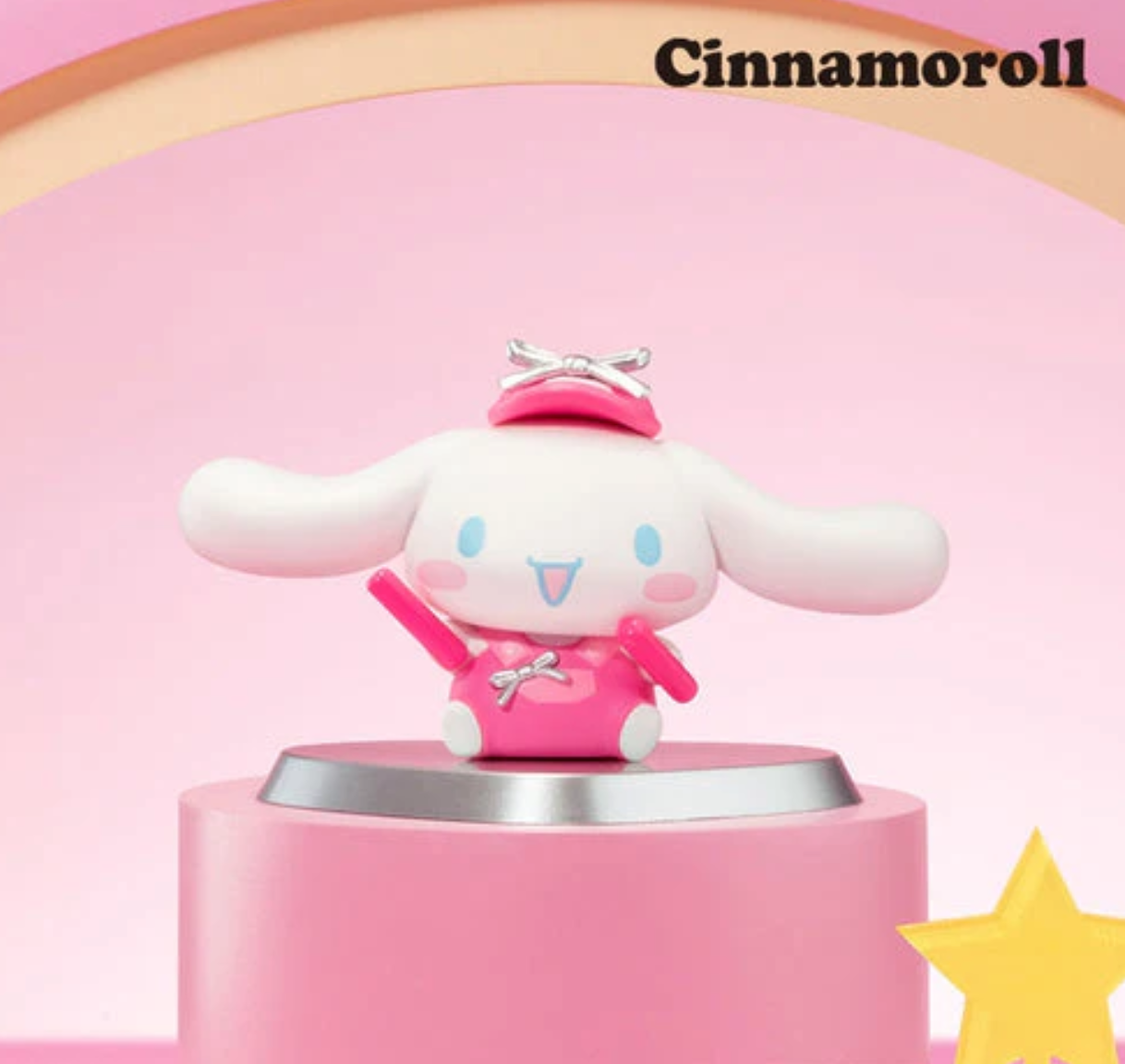 Sanrio Pink Party Figure Toy Doll