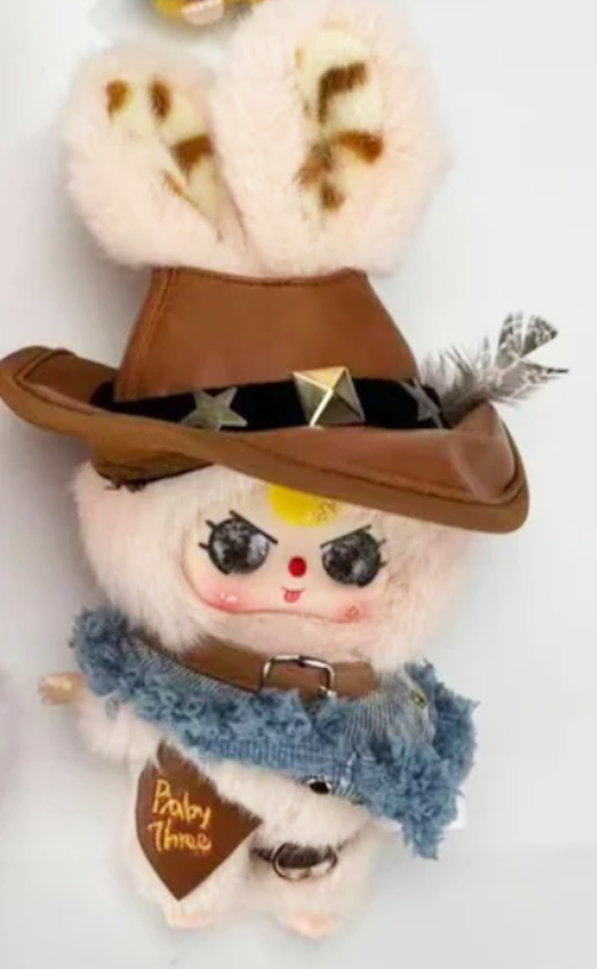 Baby Three Wilderness Cowboy Limited Plush Toy Doll