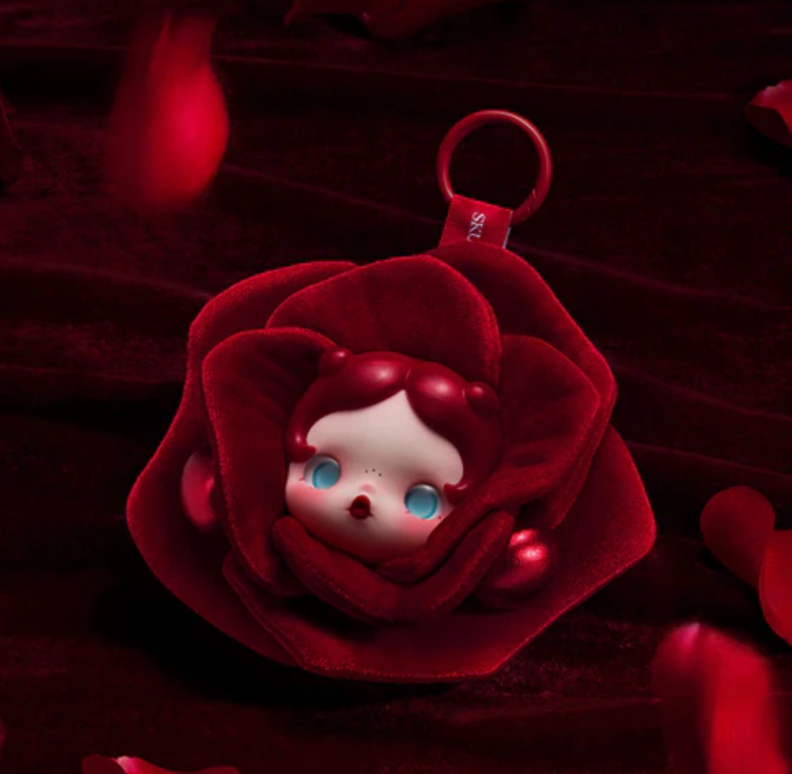 【PREORDER】SKULLPANDA Petals in Four Acts Earphone Bag Plush Toy Doll