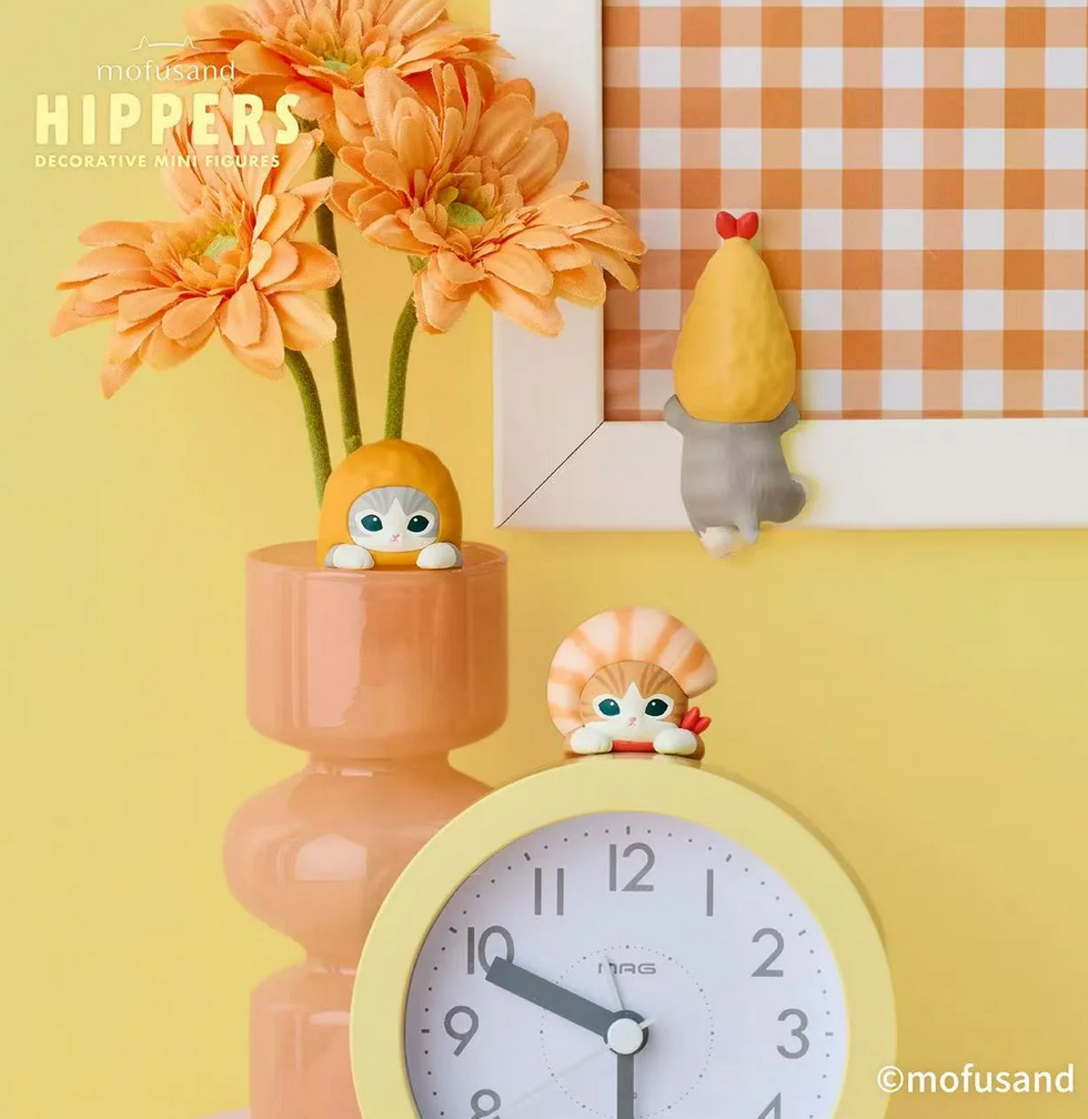 Mofusand Hippers Shrimp Meow Figure Toy Doll