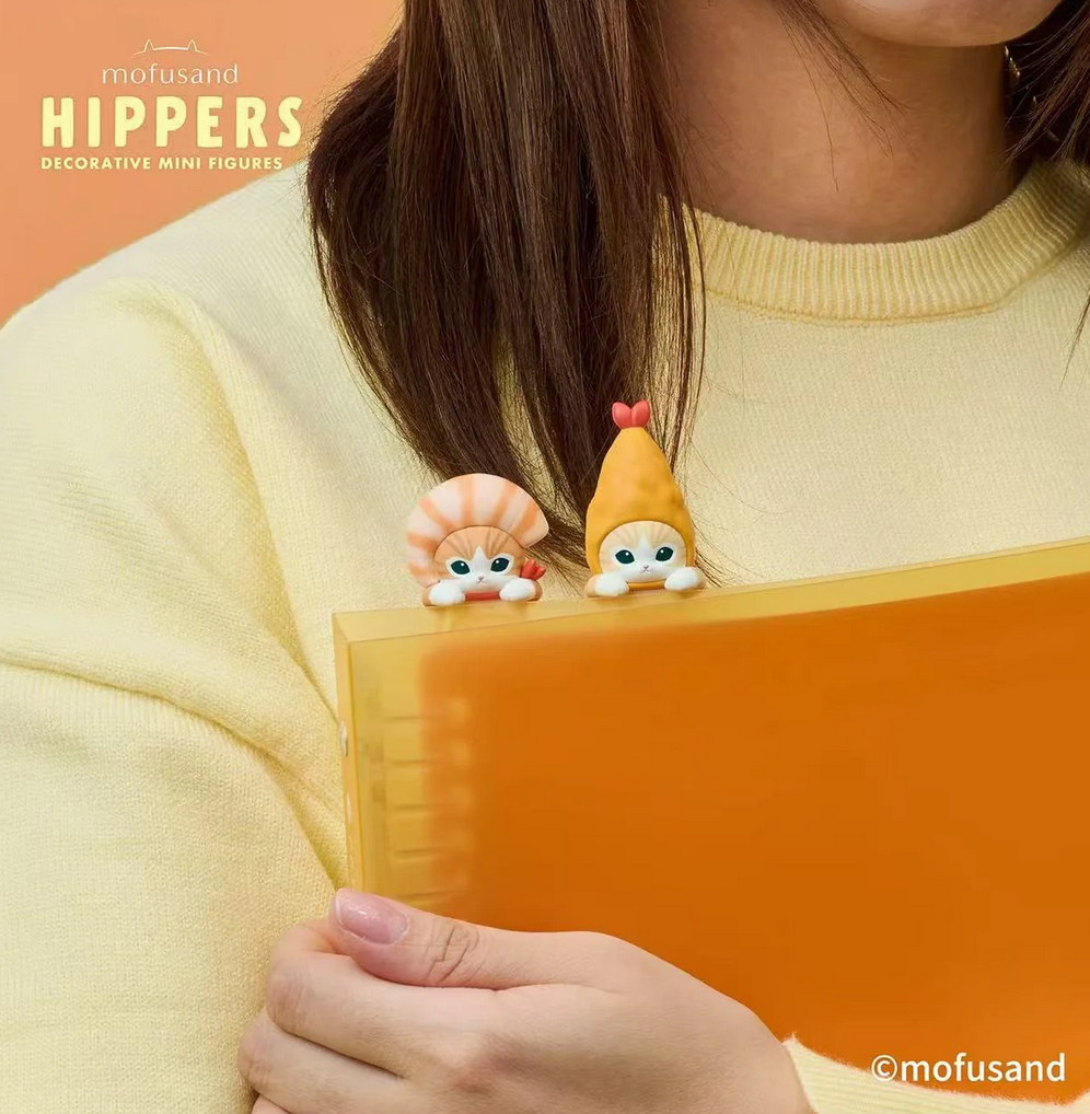 Mofusand Hippers Shrimp Meow Figure Toy Doll